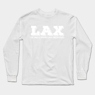 LAX Los Angeles International US  Airport Code Long Sleeve T-Shirt